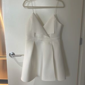 ASOS white mini-Dress Size 10 / Bridal